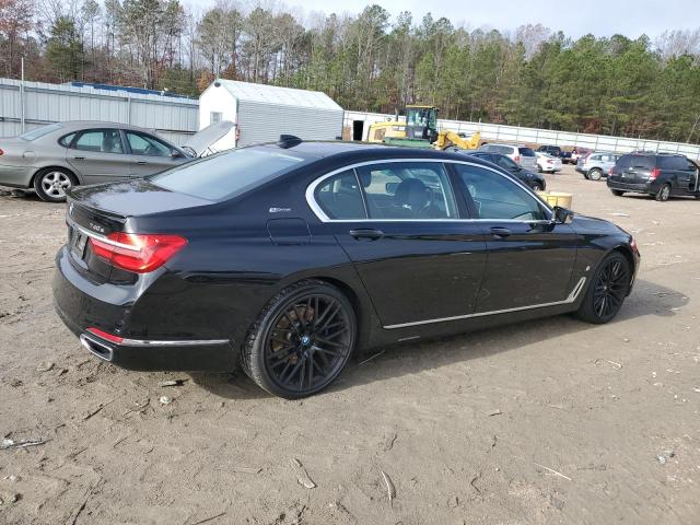 WBA7J2C53JG938434 - 2018 BMW 740 XE BLACK photo 3