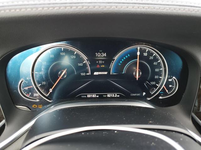 WBA7J2C53JG938434 - 2018 BMW 740 XE BLACK photo 9