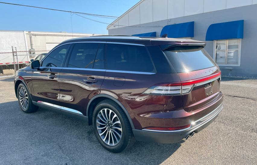 5LM5J7WC4LGL18575 - 2020 LINCOLN AVIATOR RESERVE 勃艮第红 照片 3
