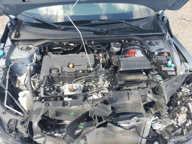 2HGFE2F54NH595532 - 2022 HONDA CIVIC SPORT GRAY photo 11