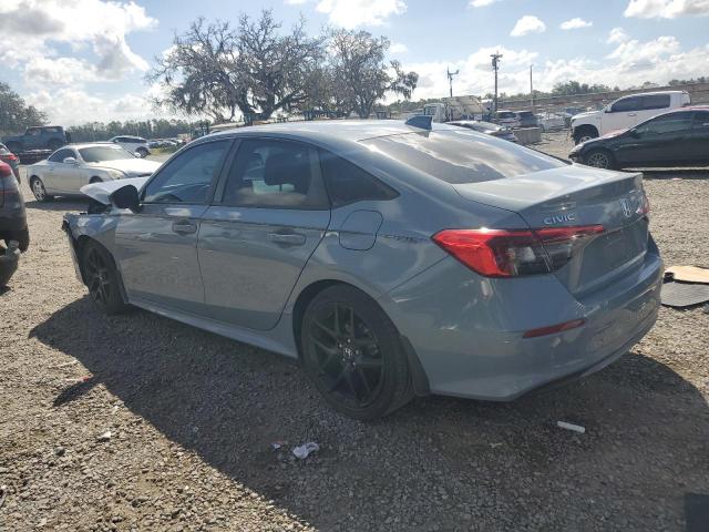 2HGFE2F54NH595532 - 2022 HONDA CIVIC SPORT GRAY photo 2