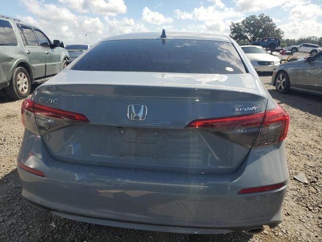 2HGFE2F54NH595532 - 2022 HONDA CIVIC SPORT GRAY photo 6