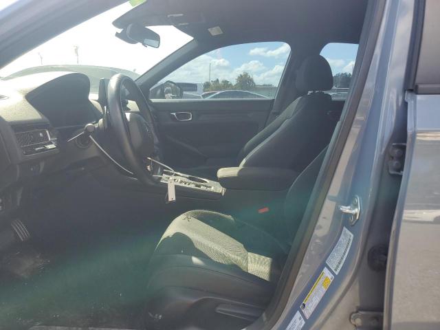 2HGFE2F54NH595532 - 2022 HONDA CIVIC SPORT GRAY photo 7