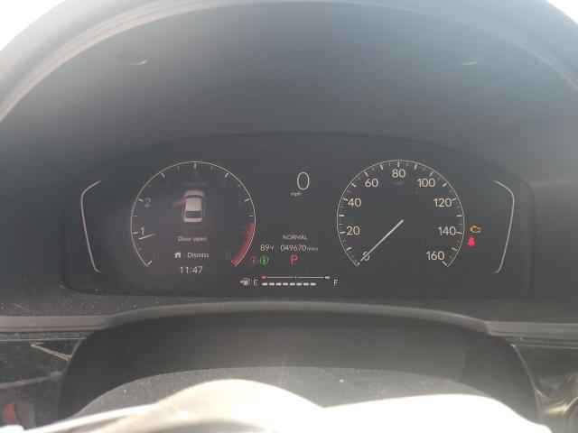 2HGFE2F54NH595532 - 2022 HONDA CIVIC SPORT GRAY photo 9