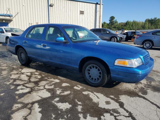 2FAFP71W8WX146583 - 1998 FORD CROWN VICT POLICE INTERCEPTOR BLUE photo 4