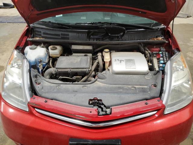 JTDKB20U977668740 - 2007 TOYOTA PRIUS RED photo 11