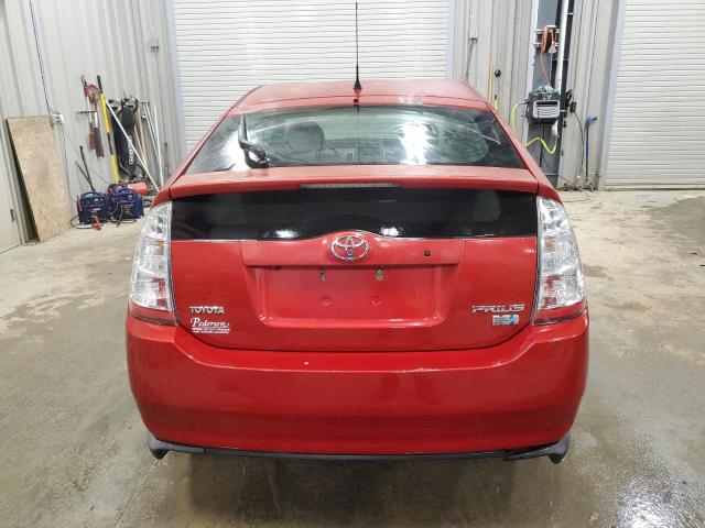 JTDKB20U977668740 - 2007 TOYOTA PRIUS RED photo 6