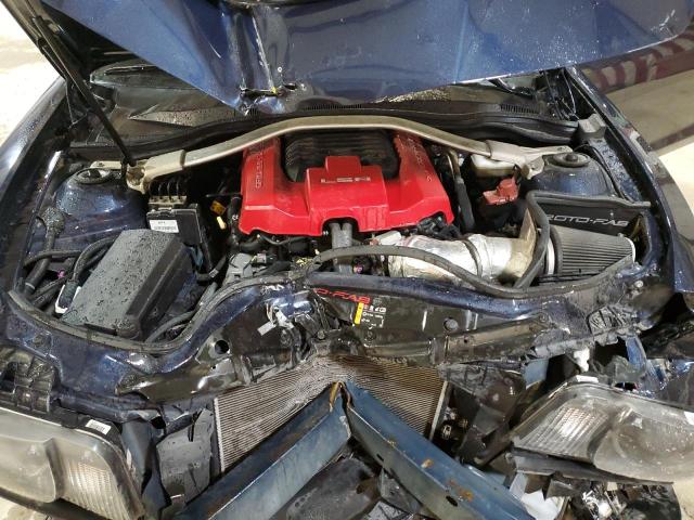 2G1FM1EPXF9801276 - 2015 CHEVROLET CAMARO ZL1 BLUE photo 11