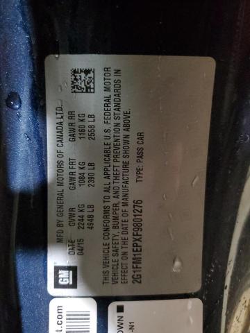 2G1FM1EPXF9801276 - 2015 CHEVROLET CAMARO ZL1 BLUE photo 13