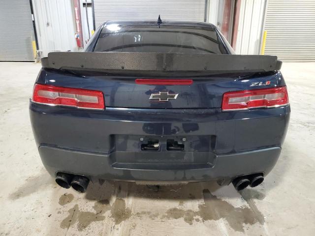 2G1FM1EPXF9801276 - 2015 CHEVROLET CAMARO ZL1 BLUE photo 6