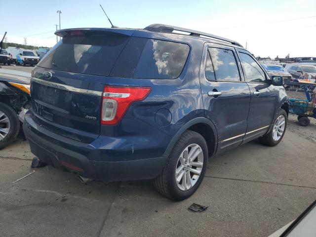 1FMHK8D85CGA13961 - 2012 FORD EXPLORER XLT 蓝色 照片 3
