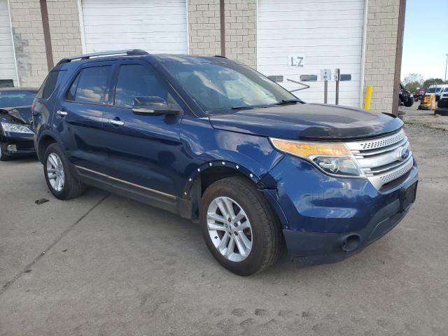 1FMHK8D85CGA13961 - 2012 FORD EXPLORER XLT 蓝色 照片 4