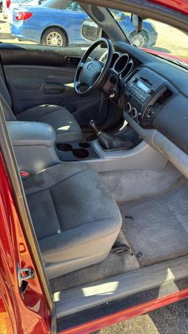 5TEUX42N19Z639904 - 2009 TOYOTA TACOMA ACCESS CAB Rojo foto 6