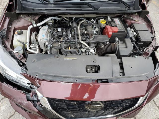 3N1AB8CV1PY294614 - 2023 NISSAN SENTRA SV BURGUNDY photo 11