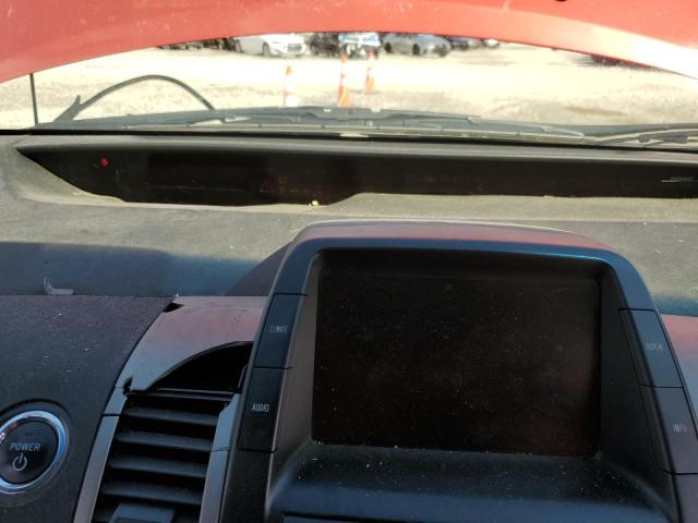 JTDKB20U483336570 - 2008 TOYOTA PRIUS RED photo 9