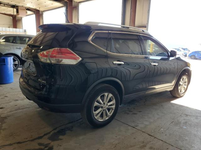 KNMAT2MV0FP507218 - 2015 NISSAN ROGUE S BLACK photo 3