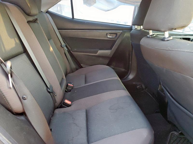 5YFBURHE2JP793603 - 2018 TOYOTA COROLLA L წითელი ფოტო 10