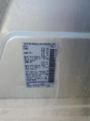 5N1DR2MM4HC692835 - 2017 NISSAN PATHFINDER S SILVER photo 14