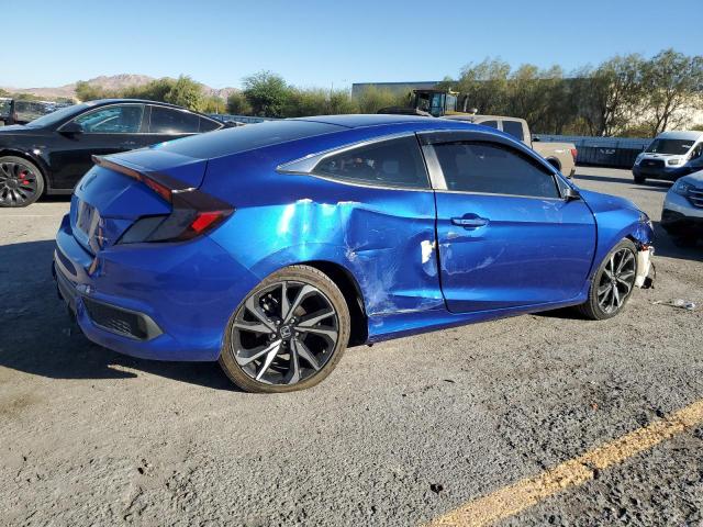 2HGFC4B89KH303192 - 2019 HONDA CIVIC SPORT 蓝色 照片 3
