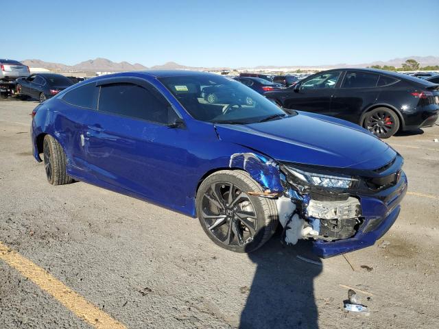 2HGFC4B89KH303192 - 2019 HONDA CIVIC SPORT 蓝色 照片 4