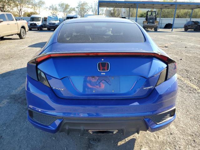 2HGFC4B89KH303192 - 2019 HONDA CIVIC SPORT 蓝色 照片 6