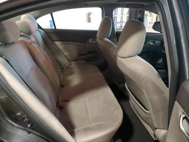 2HGFB2F85CH603878 - 2012 HONDA CIVIC EX ნაცრისფერი ფოტო 10