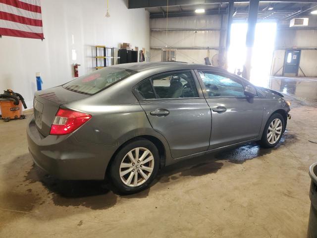 2HGFB2F85CH603878 - 2012 HONDA CIVIC EX ნაცრისფერი ფოტო 3