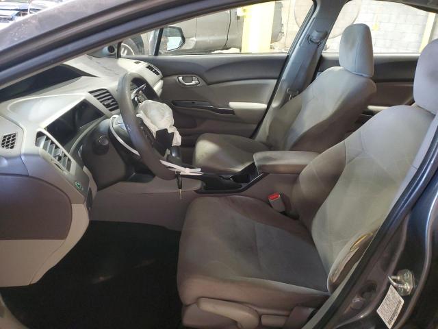 2HGFB2F85CH603878 - 2012 HONDA CIVIC EX ნაცრისფერი ფოტო 7