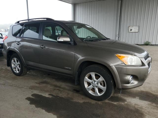 JTMDF4DV3A5028490 - 2010 TOYOTA RAV4 LIMITED BROWN photo 4