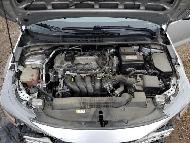 JTDEPMAE0N3006163 - 2022 TOYOTA COROLLA LE SILVER photo 11