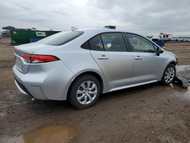 JTDEPMAE0N3006163 - 2022 TOYOTA COROLLA LE SILVER photo 3