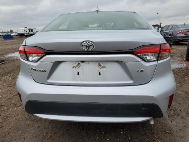JTDEPMAE0N3006163 - 2022 TOYOTA COROLLA LE SILVER photo 6