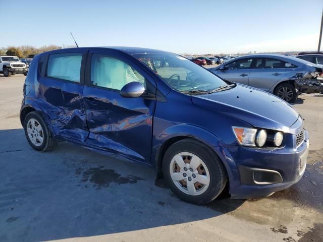 1G1JA6SH7E4135279 - 2014 CHEVROLET SONIC LS BLUE photo 4