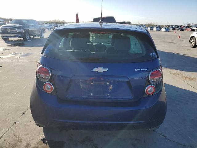 1G1JA6SH7E4135279 - 2014 CHEVROLET SONIC LS BLUE photo 6