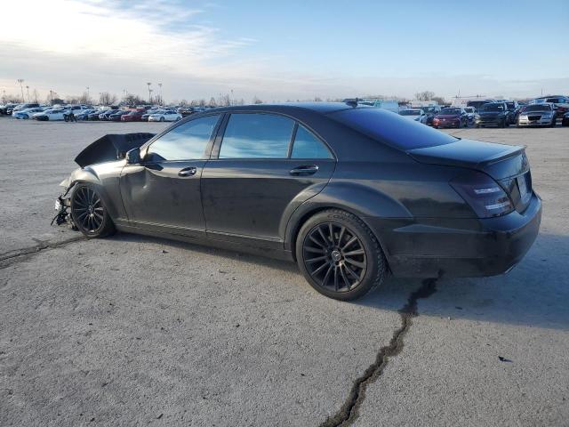 WDDNG9EB9CA429643 - 2012 MERCEDES-BENZ S 550 4MATIC BLACK photo 3