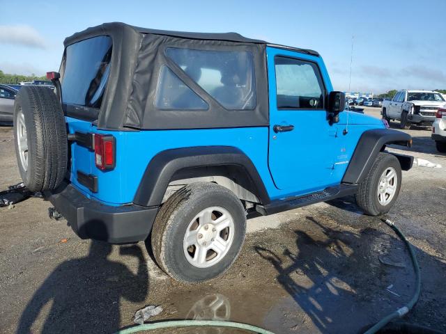 1J4AA2D14BL537661 - 2011 JEEP WRANGLER SPORT BLUE photo 3