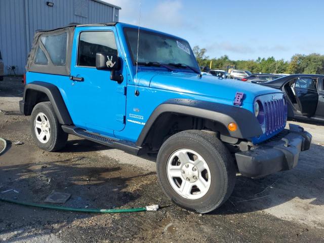 1J4AA2D14BL537661 - 2011 JEEP WRANGLER SPORT BLUE photo 4