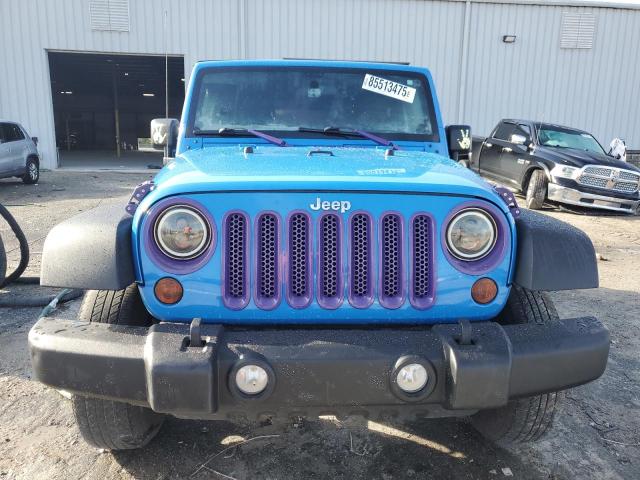 1J4AA2D14BL537661 - 2011 JEEP WRANGLER SPORT BLUE photo 5