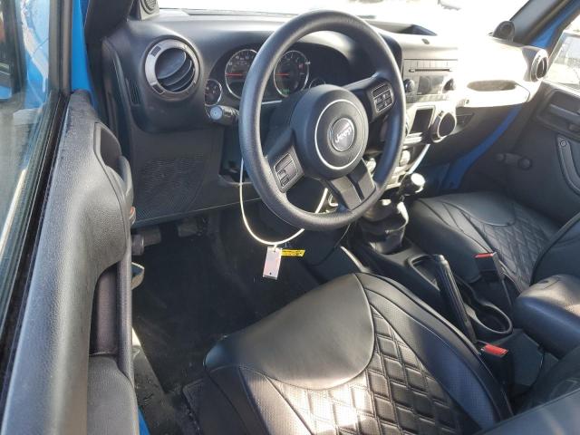 1J4AA2D14BL537661 - 2011 JEEP WRANGLER SPORT BLUE photo 8