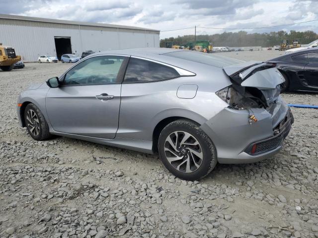 2HGFC4B09JH300866 - 2018 HONDA CIVIC LX SILVER photo 2