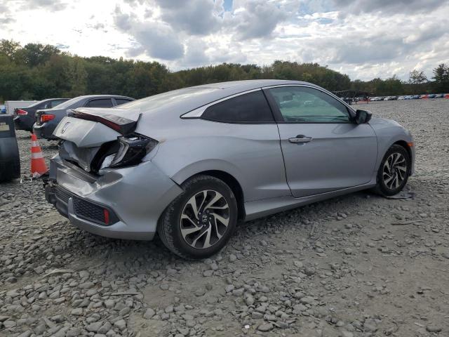 2HGFC4B09JH300866 - 2018 HONDA CIVIC LX SILVER photo 3