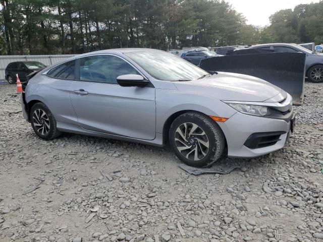 2HGFC4B09JH300866 - 2018 HONDA CIVIC LX SILVER photo 4