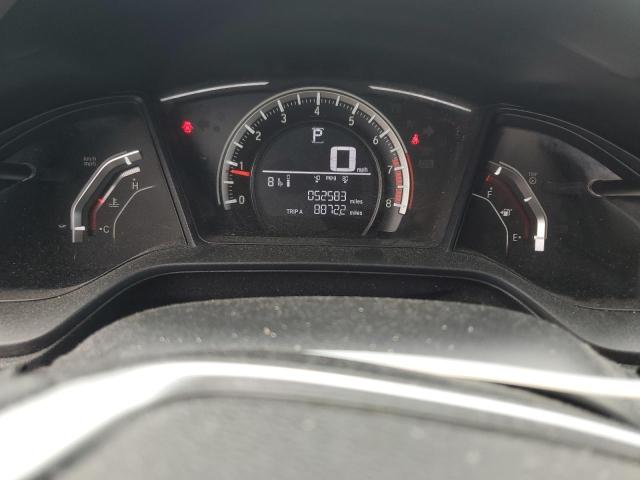 2HGFC4B09JH300866 - 2018 HONDA CIVIC LX SILVER photo 9