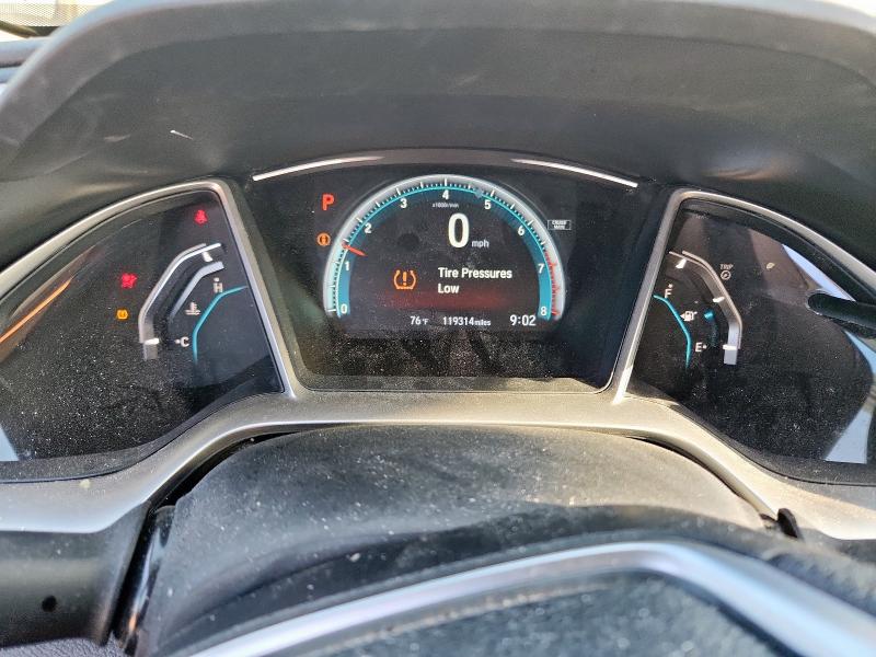 19XFC2F73GE097133 - 2016 HONDA CIVIC EX BLACK photo 9