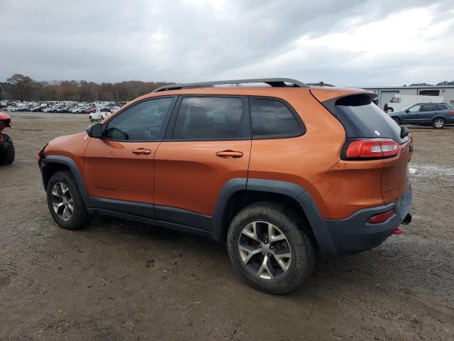 1C4PJMBSXFW704942 - 2015 JEEP CHEROKEE TRAILHAWK ORANGE photo 2