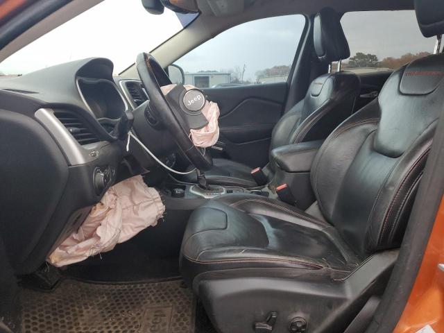 1C4PJMBSXFW704942 - 2015 JEEP CHEROKEE TRAILHAWK ORANGE photo 7