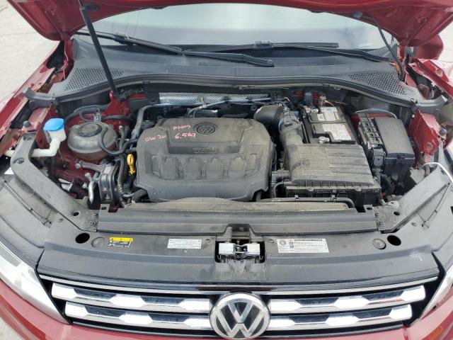 3VV3B7AXXJM209600 - 2018 VOLKSWAGEN TIGUAN SE Rouge photo 12