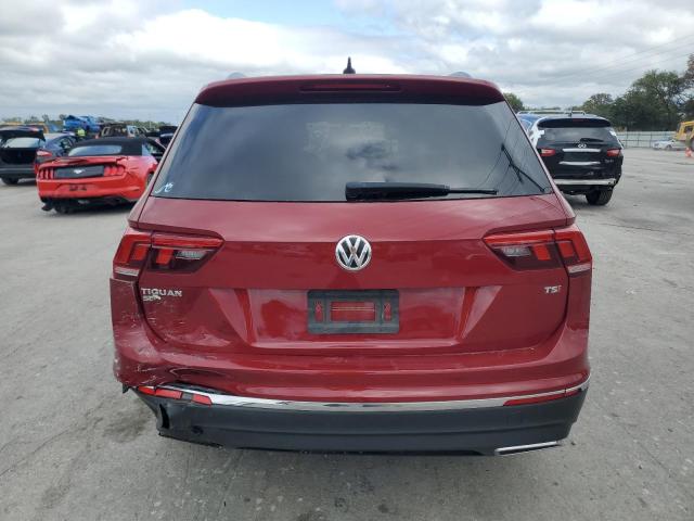 3VV3B7AXXJM209600 - 2018 VOLKSWAGEN TIGUAN SE Rouge photo 6