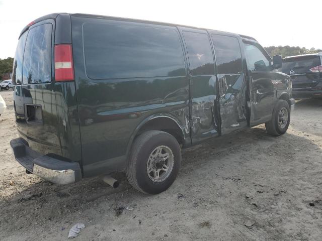 1GCWGFCA4D1103922 - 2013 CHEVROLET EXPRESS G2 GREEN photo 3