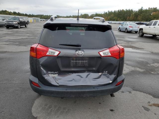 JTMBFREV1DD016349 - 2013 TOYOTA RAV4 LE CHARCOAL photo 6